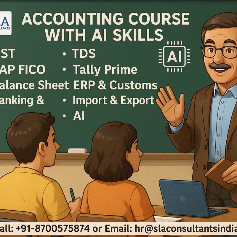 BAT and Accounting Certification Course with AI & ChatGPT by SLA