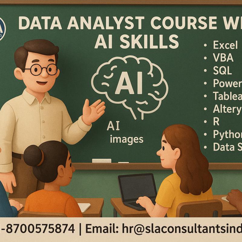 Data Analyst Certification Program, Enhance Job with AI Skills