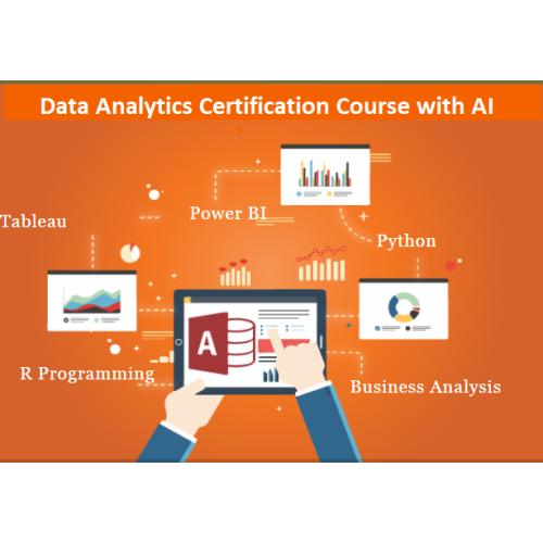 Certification with Job Support Course in Data Analyst, Cross-skill with AI