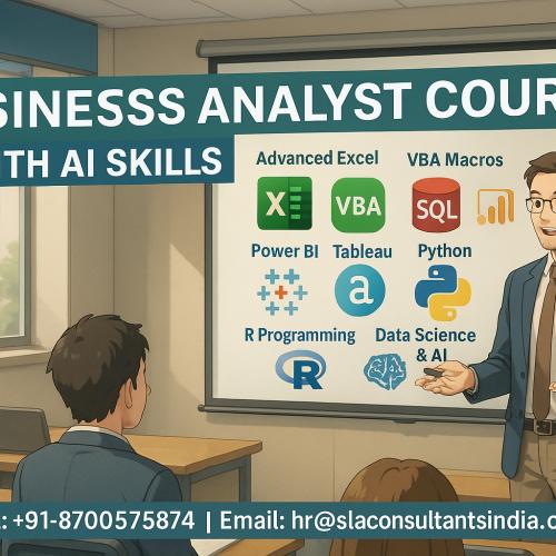 Best Business Analytics Course with AI Skills More you learn, more you earn