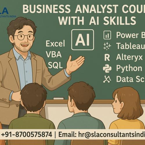 Business Analyst Course in Noida. with AI Skills, Build the Skills MNCs